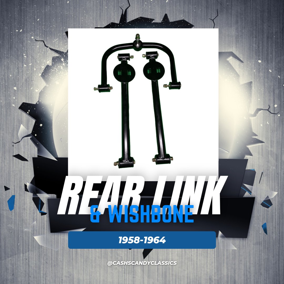 1958-1964 Cadillac Rear Adjustable Link Bars & Tubular Wishbone