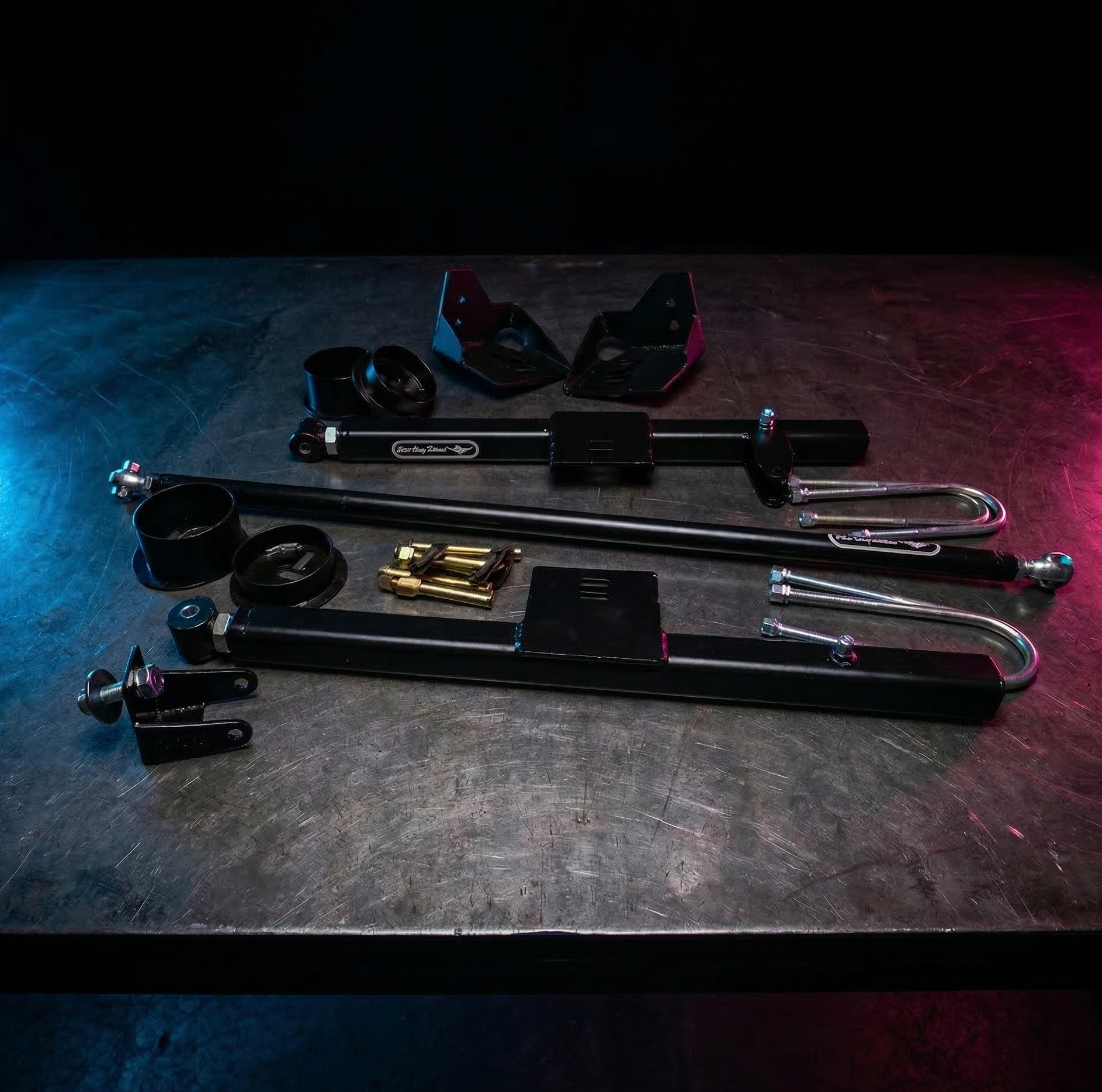 1950-1956 Cadillac 2-Link with Panhard & Front Brackets