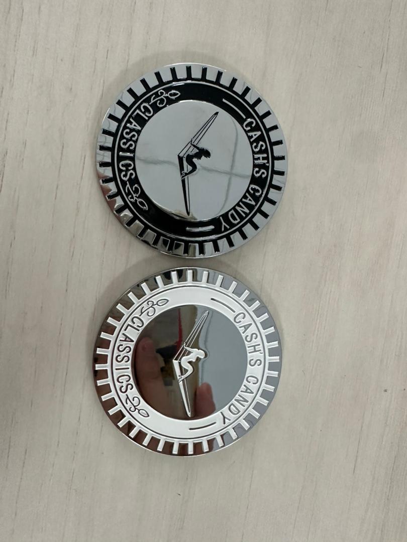 20x8 Chrome 80-Spoke Wheels – 5x5 Bolt Pattern, Set of 4 (1939-1976 Classic Car)