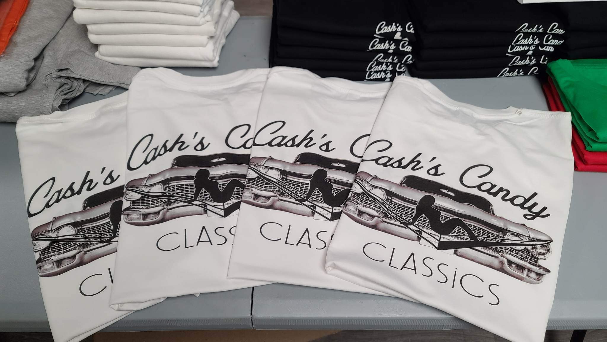 CCC T-Shirt (Multicolor) – 1960 Flattop Cadillac Logo