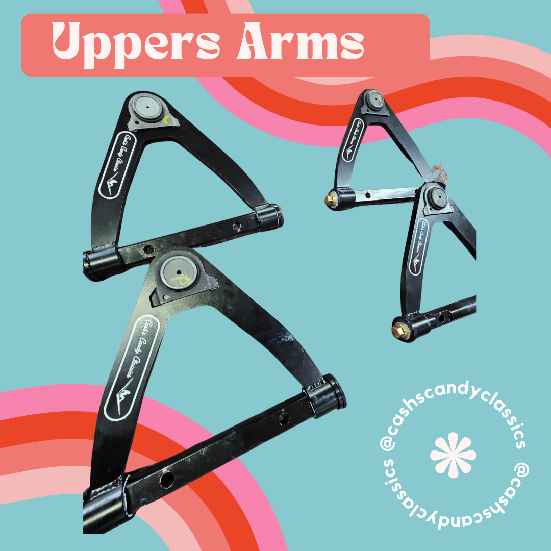 1961-1975 Cadillac Upper Control Arms – New Ball Joints & Bushings