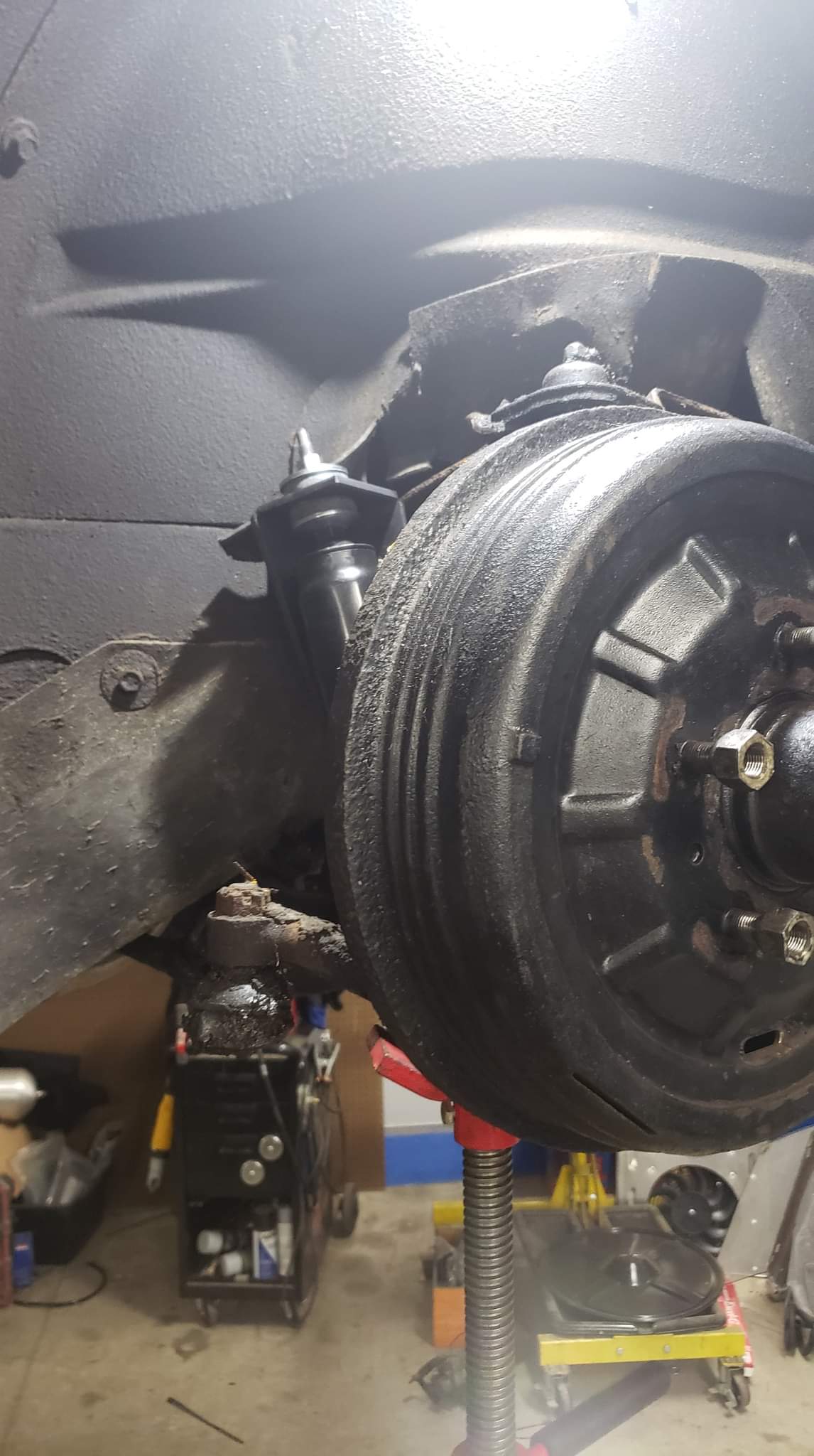 1958-1960 Cadillac Front Shock Relocation Kit – Bolt-In